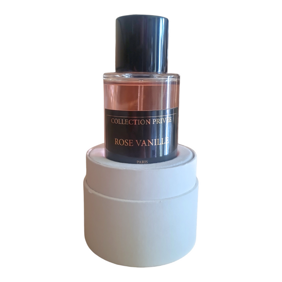 Eau de Parfum Haut de gamme Rose Vanille – Collection Privée Paris – 50 ml