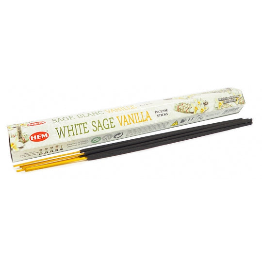 Encens Hem Hexa White Sage Vanilla 20g